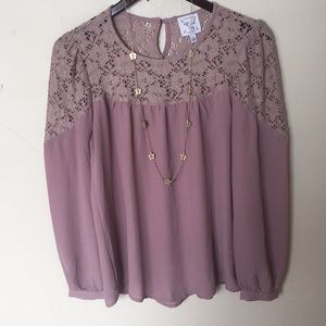 Boutique Blush Blouse